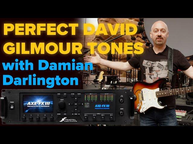 Perfect David Gilmour Guitar Tones!  |  Fractal Tone Tour with Brit Floyd's Damian Darlington