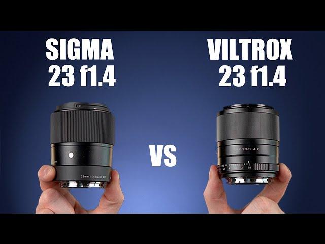 Sigma 23mm f1.4 vs Viltrox 23mm f1.4 for APS-C