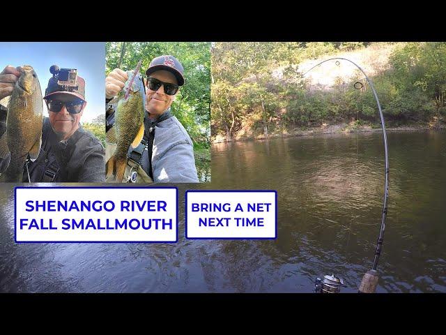 Smallmouth Bass Fishing on the Shenango River in Pennsylvania