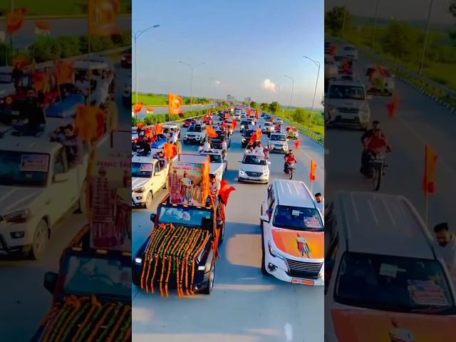 MAI BHI GURJAR KA CHORA PAISA RAKHU THOK KE  GURJAR CAR KAFILA ON NOIDA#gujjar #subscribe #kaafila