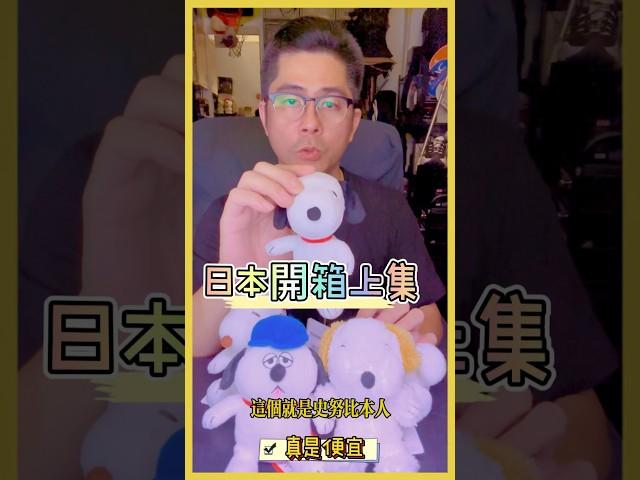日本福岡買的東西開箱「上集」，下集的東西會越來越高價越好 #日本 #福岡 #真香 #加一點costco胡椒鹽 #真冰涼 #snoopy