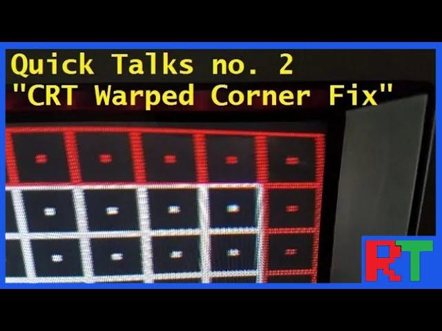 CRT Calibration Fixing Corner Convergence