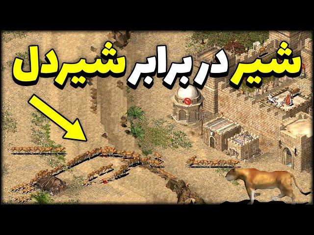 قلعه ریچارد رو با شیرها تسخیر کردم  قسمت 18 جنگ های صلیبی 1 اکستریم | Stronghold Extreme Lionheart