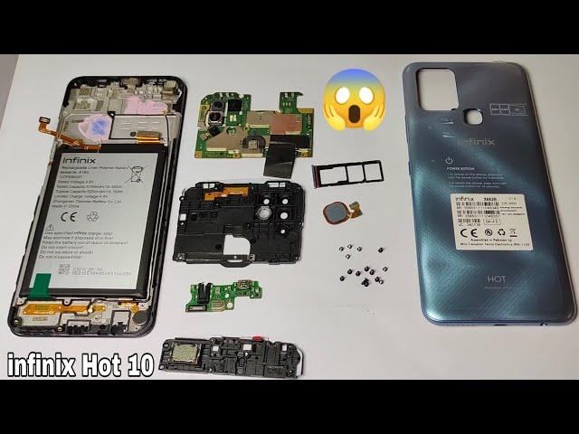 Infinix Hot 10 Full Disassembly / Infinix Hot 10 Teardown | How to Open Infinix Hot 10