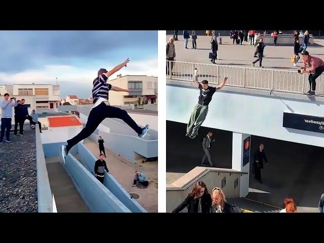 BEST PARKOUR & FREERUNNING 2023