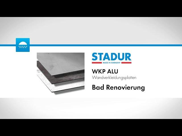 Stadur WKP ALU Bad Renovierung