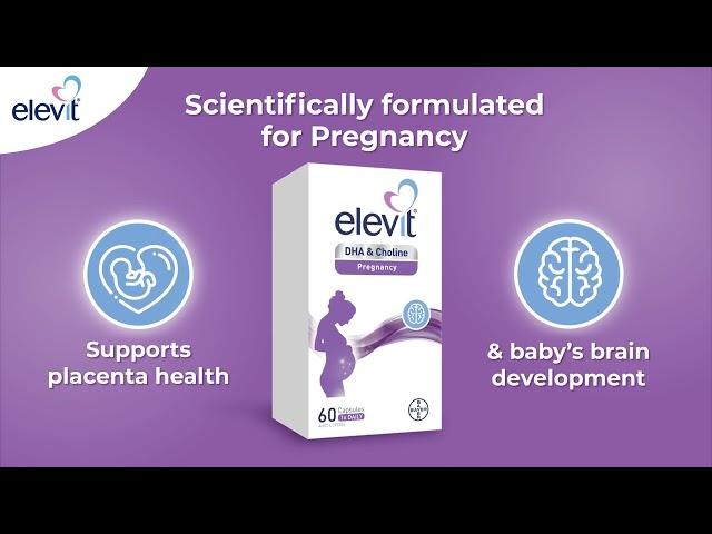 Elevit DHA & Choline Pregnancy 6"