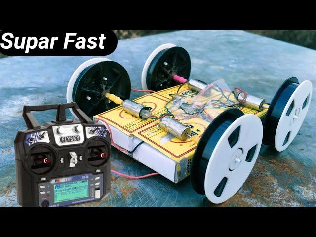 Make High Speed Drone Motor Car