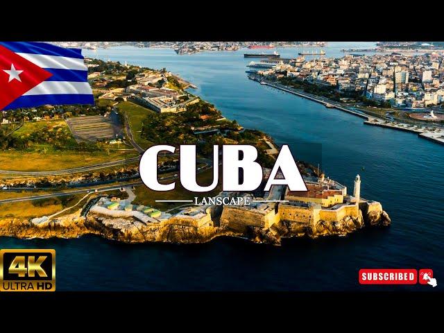 TRAVEL AROUND CUBA 4K UHD | Wonderful Natural Landscape With Calming Music For New Fresh Day 4K