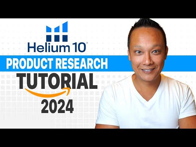 Helium 10 Product Research Tutorial For Beginners 2024 (Complete 3 Step Guide)