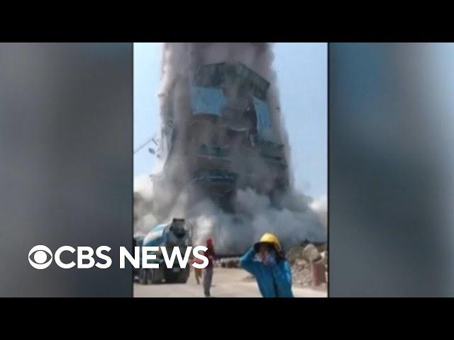 Powerful 7.7-magnitude earthquake hits Myanmar