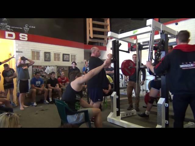 Linus Lim - Squat Attempt 1 - 235kg (w) @ 80.7kg - 2013 Wild West Shootout