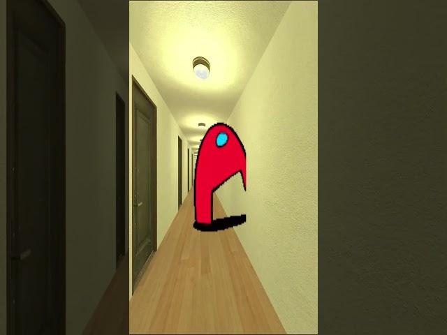 Amogus Chasing me In Liminal Hotel Gmod Nextbot