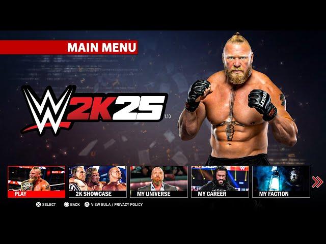 WWE 2K24: Main Menu, Roster Arena & Concept Gameplay!