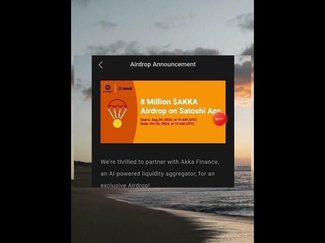New Satoshi App Mining Airdrop #shorts