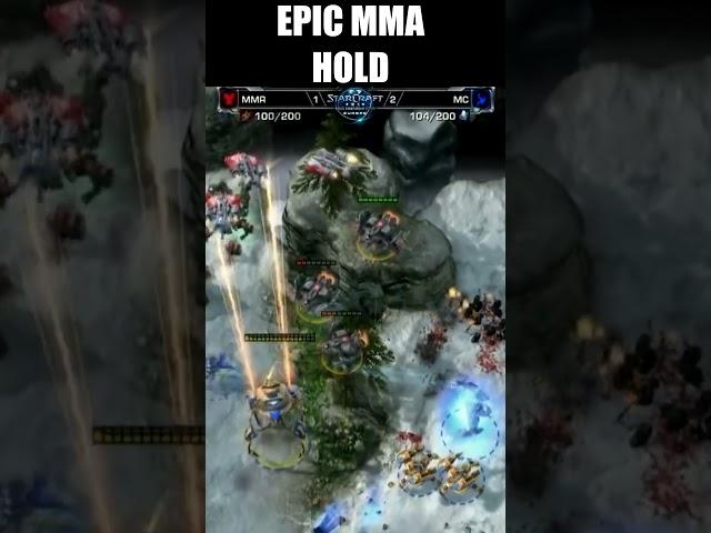 MMA holds against MC in a nail-biting stand off in StarCraft 2