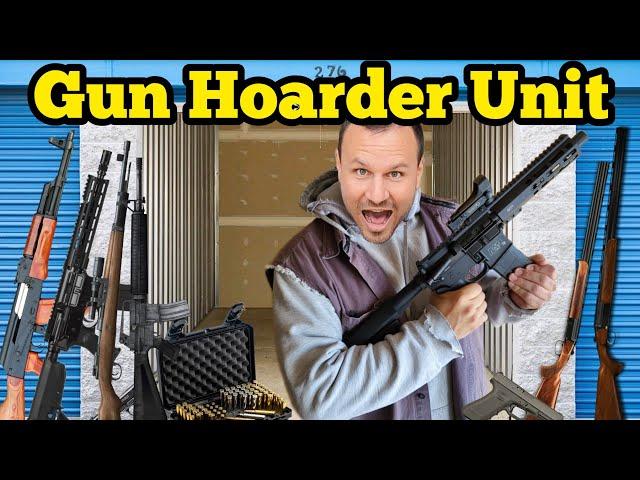 He HOARDED GUNS! I Bought The MOST EXPENSIVE Storage Unit In The Country!