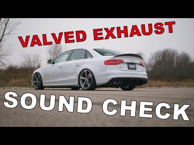 ECS Tuning // Audi B8 S4 Valved Exhaust System