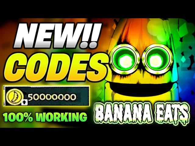 SURPRISE!!️ BANANA EATS ROBLOX CODES 2024 - BANANA EATS CODES