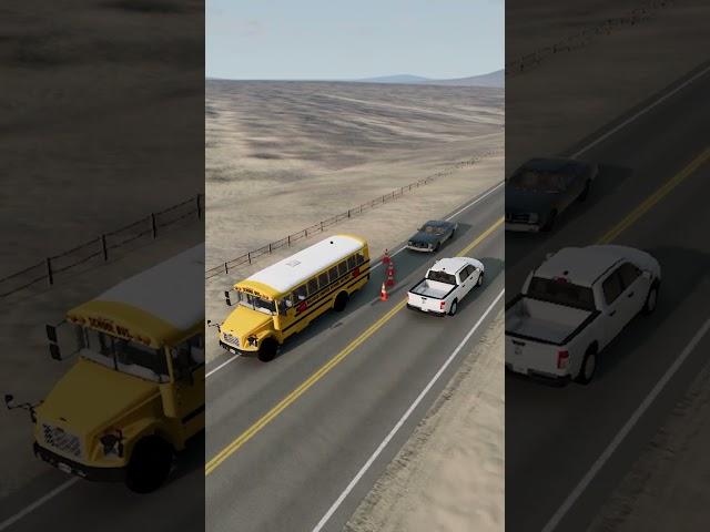 Realistic Highway Car Crash #94 - BeamNG.Drive