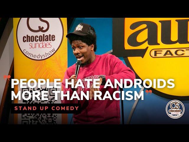 People Hate Androids More Than Racism - Comedian Opey Olagbaju - Chocolate Sundaes Standup Comedy