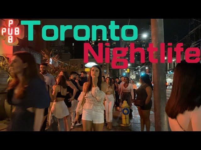 Toronto's Colourful Nightlife with plenty of beauties every night ‍️