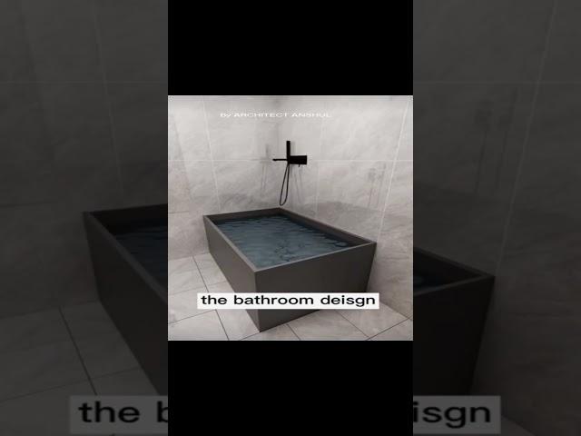 3d Bathroom Details Design Video For Knowledge Purpose By Architect Anshul #video #viral #design