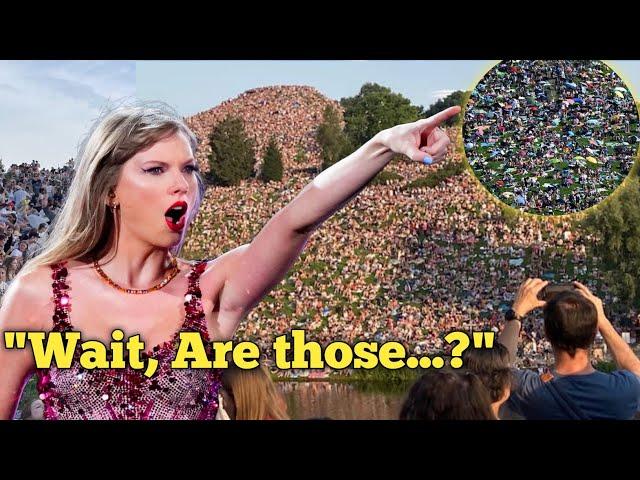 Taylor Swift REACTS to Over 40,000 Fans On the Hills Outside Munich Eras Tour