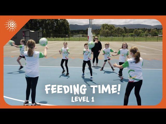 Feeding Time (Level 1) | Netball Drills Ep.4