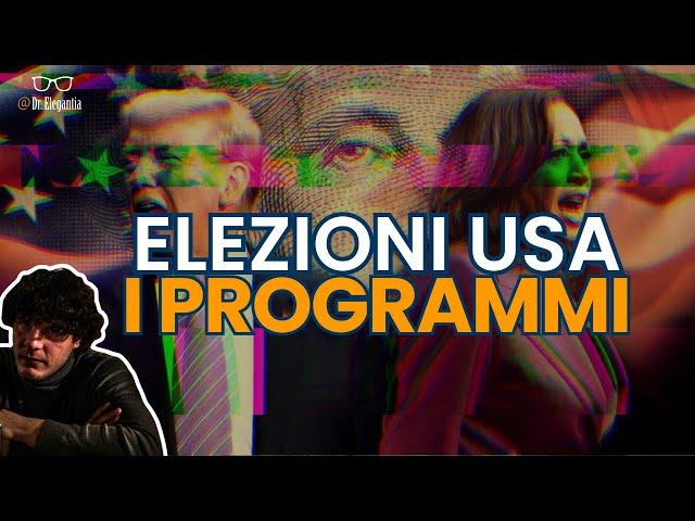 Programmi a confronto: TRUMP VS HARRIS