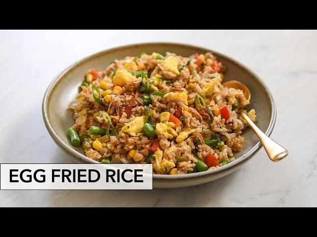 The BEST Easy-to-Make Egg Fried Rice (蛋炒飯) | Lisa Lin