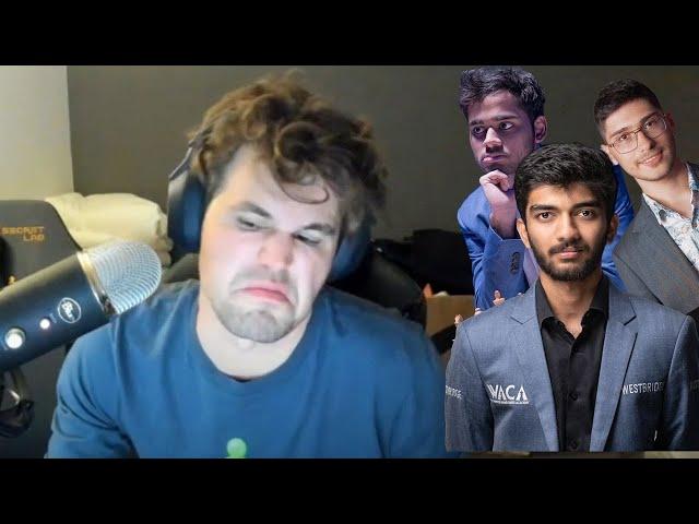 Magnus Carlsen on NEXT GENERATION (Gukesh,Alireza,Arjun)