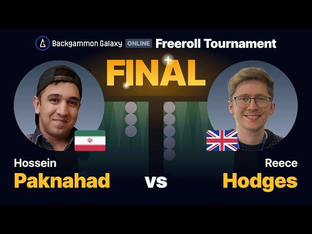 Galaxy Freeroll: FINAL (Paknahad VS Hodges)