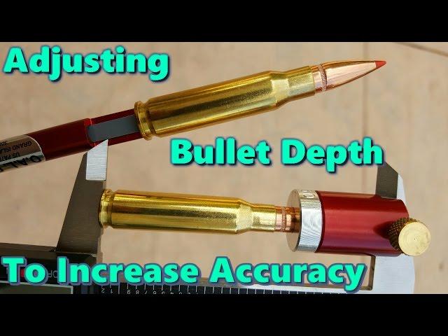 Using the Hornady Comparator and OAL gauge to adjust bullet depth