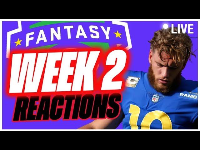 What Can We Take Away From Week 2 Fantasy Football 2024 - LIVE Q&A with Jake  