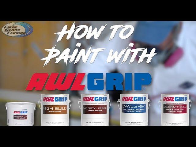 How to use Awlgrip products : Mix Ratios, Primers, Prep , Application