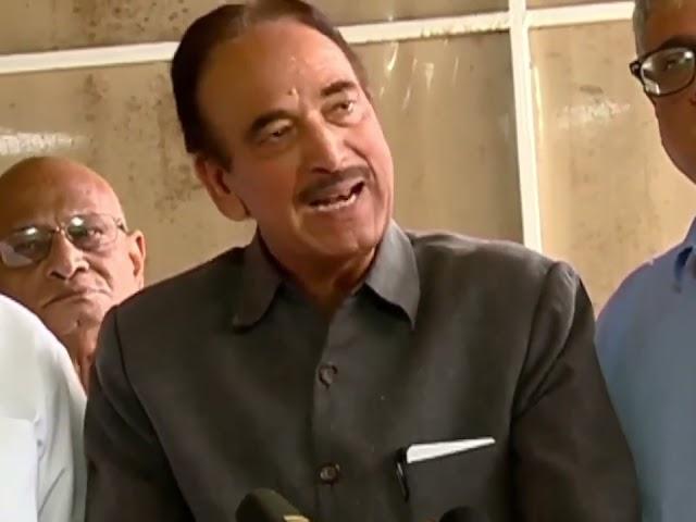 Ghulam Nabi Azad Sahib on Article 370!