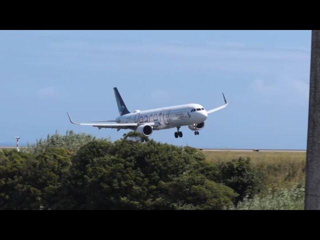 Crosswind Landings Departures & Go Arounds at PDL/LPPD