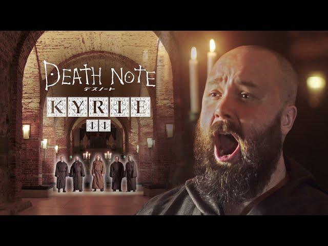 "Kyrie II" from Death Note (Ryuk's Theme) - Munx Gregoriana | A Cappella in a BIG ECHO Stone Chamber