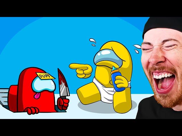 FUNNIEST Among Us Animations EVER UPLOADED!