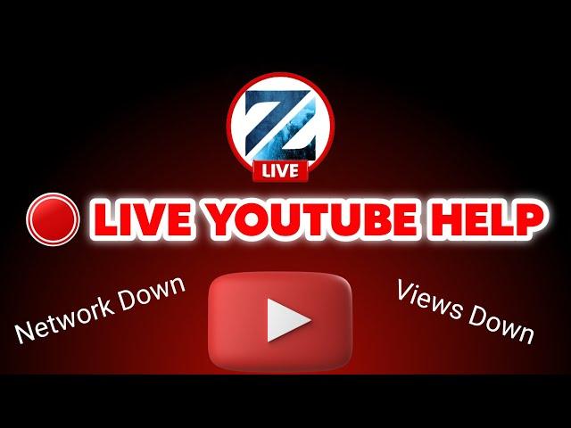 Mr ZABI is live! Views Down Problem Youtube Help 21 Oct.