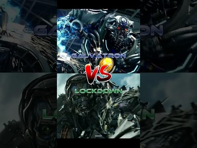 Galvatron Vs Lockdown #transformers #bayverse #happynewyear