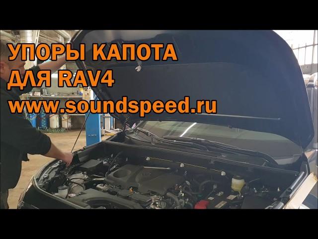 Упоры капота для Рав4 - www.soundspeed.ru