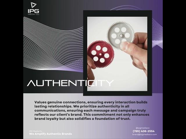 At IPG Media Co, we believe that authenticity is the foundation of meaningful connections. 