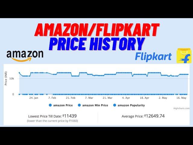 Amazon/Flipkart Price Tracker or Price History Chart/Graph  | Trick!! 2022