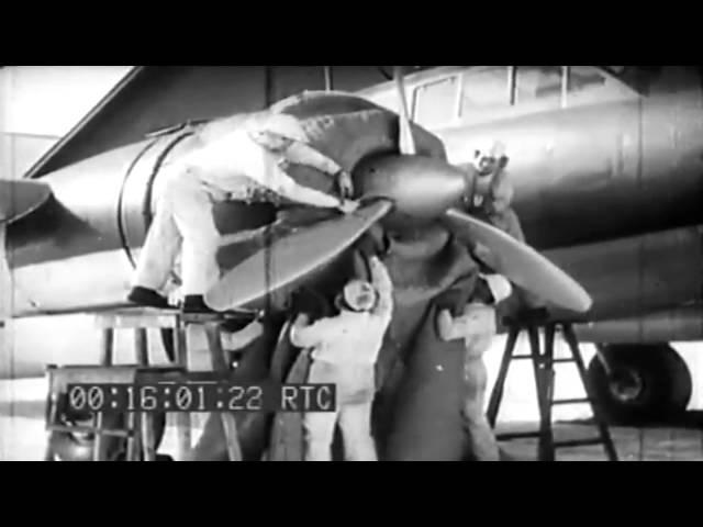 WWII Japanese Air Force Film "Bombing Operation In Cold Weather" (full)