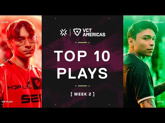 TOP 10 PLAYS | Super Week | VCT Americas Stage 2