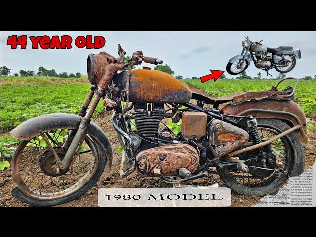 Restoration 1980 Royal enfield Bullet 350 in 2024 | Full Restoration | Realshridhar