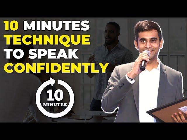 Apply This Technique for 10 Minutes everyday and See the results  | Speak Confidently | Divas Gupta