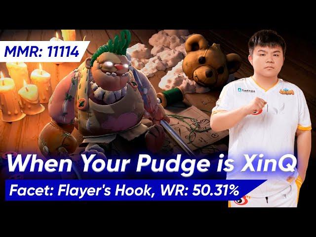 🪝 XinQ PUDGE HARD SUPPORT 5 Pos 7.37b | Dota 2 Pro Gameplay